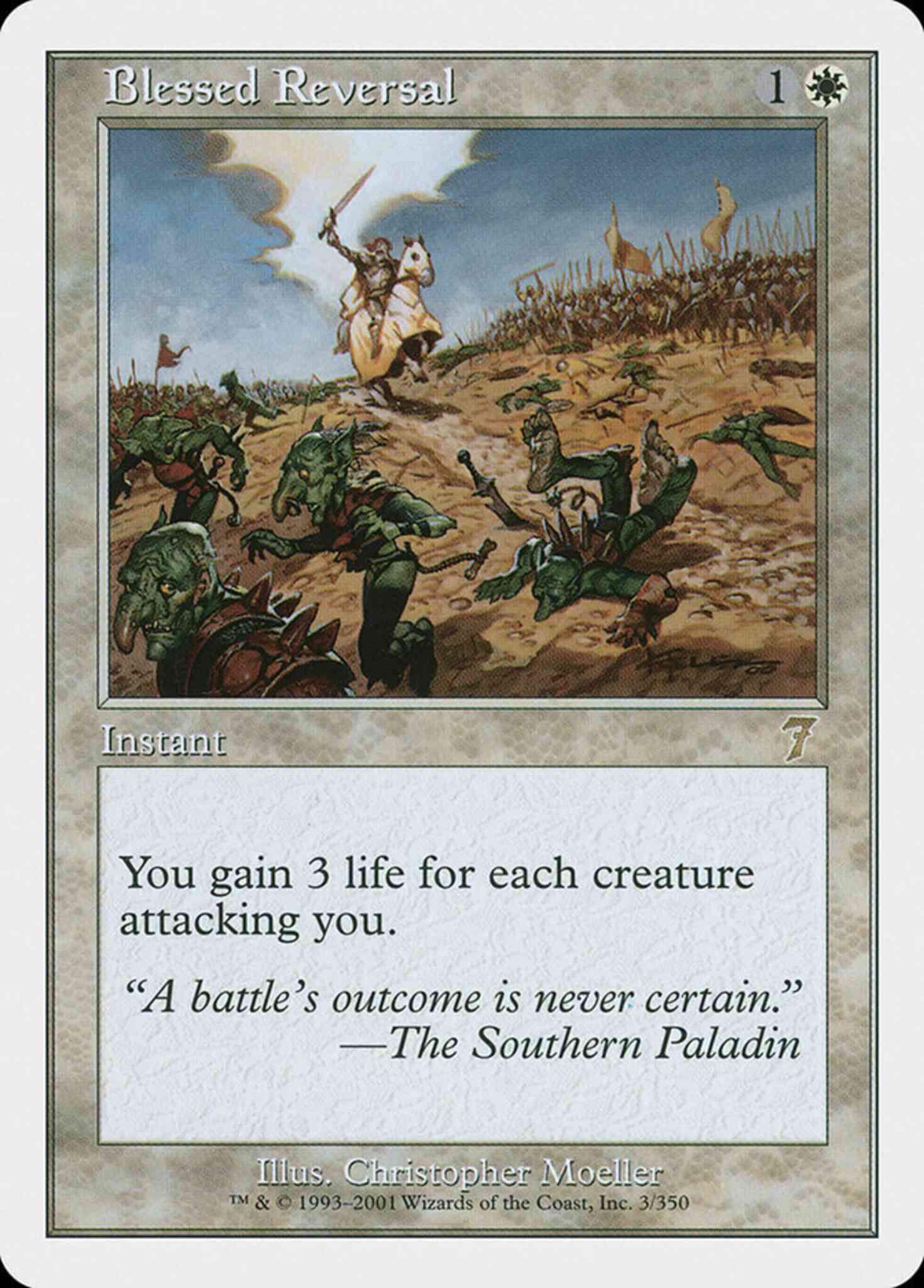 Blessed Reversal [3] [Seventh Edition] [Non-Foil]