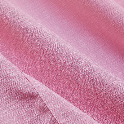 Pink Mandarin Slim Fit Shirt