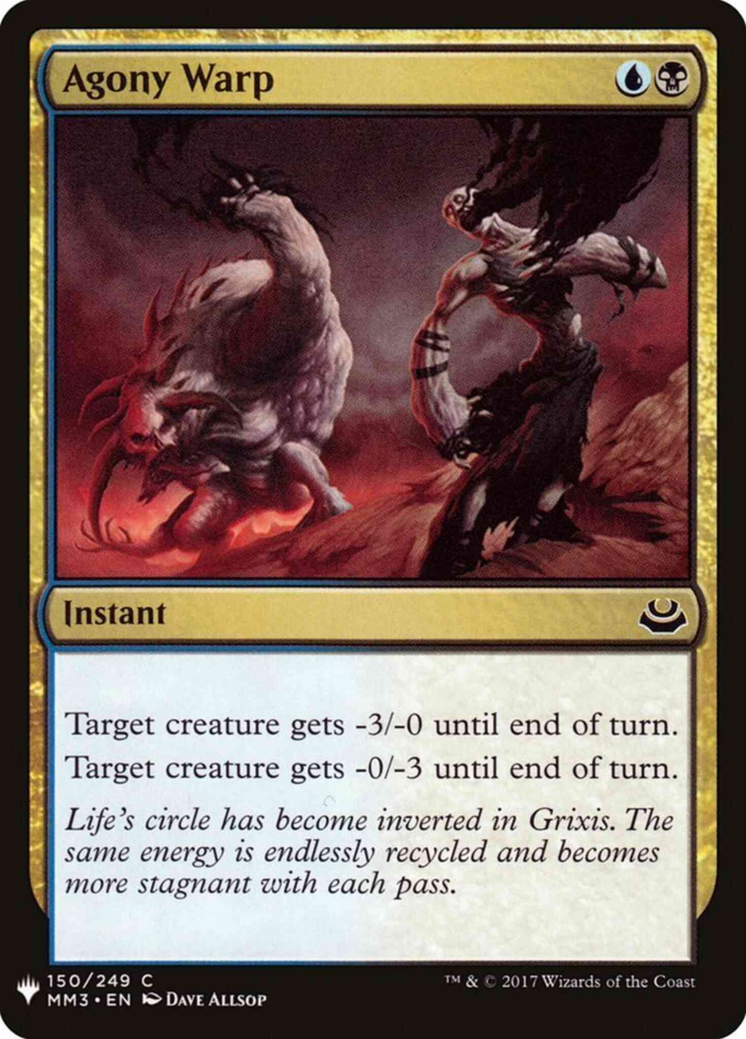 Agony Warp [MM3-150] [The List] [Non-Foil]