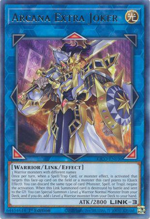 Arcana Extra Joker - KICO-EN030 - Rare - 1st Edition