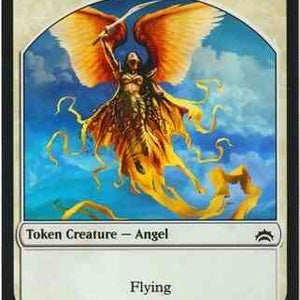 Angel Token (05) // Saproling Token (19) [Planechase Anthology Tokens] [Non-Foil]
