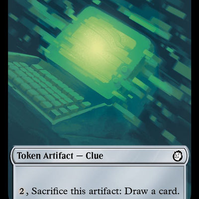 Alien Token (06) // Clue Token (11) [Fallout: Tokens] [Non-Foil]