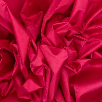 Pink woven Plain Banarasi Silk Saree With Floral Motifs In Border