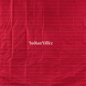 Brick Red Laxmi Pada Sankha & Jhoti Theme Sambalpuri Ikat Silk Saree