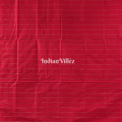 Brick Red Laxmi Pada Sankha & Jhoti Theme Sambalpuri Ikat Silk Saree