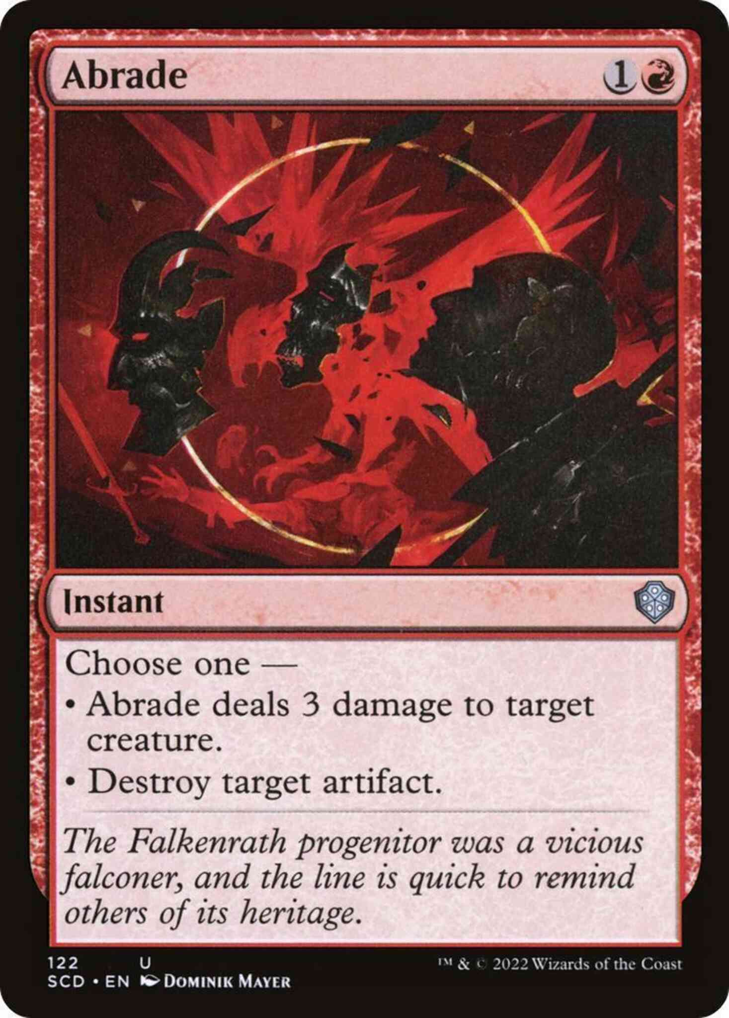 Abrade [122] [Starter Commander Decks] [Non-Foil]