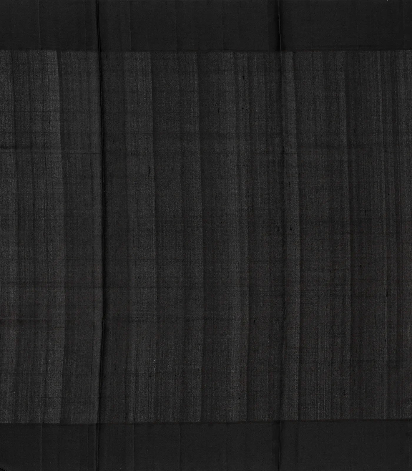 Cream Handloom Kora Silk Saree With Beldari Stripes & Black Border