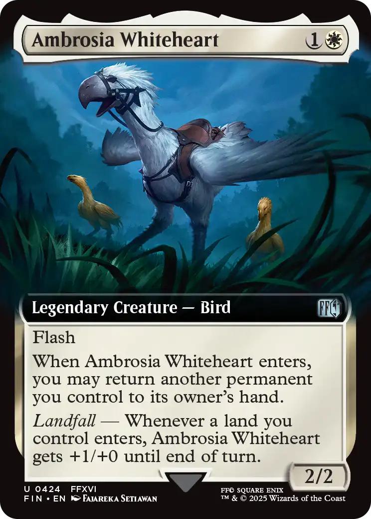 Ambrosia Whiteheart [424] [Extended Art] [FINAL FANTASY] [Non-Foil]