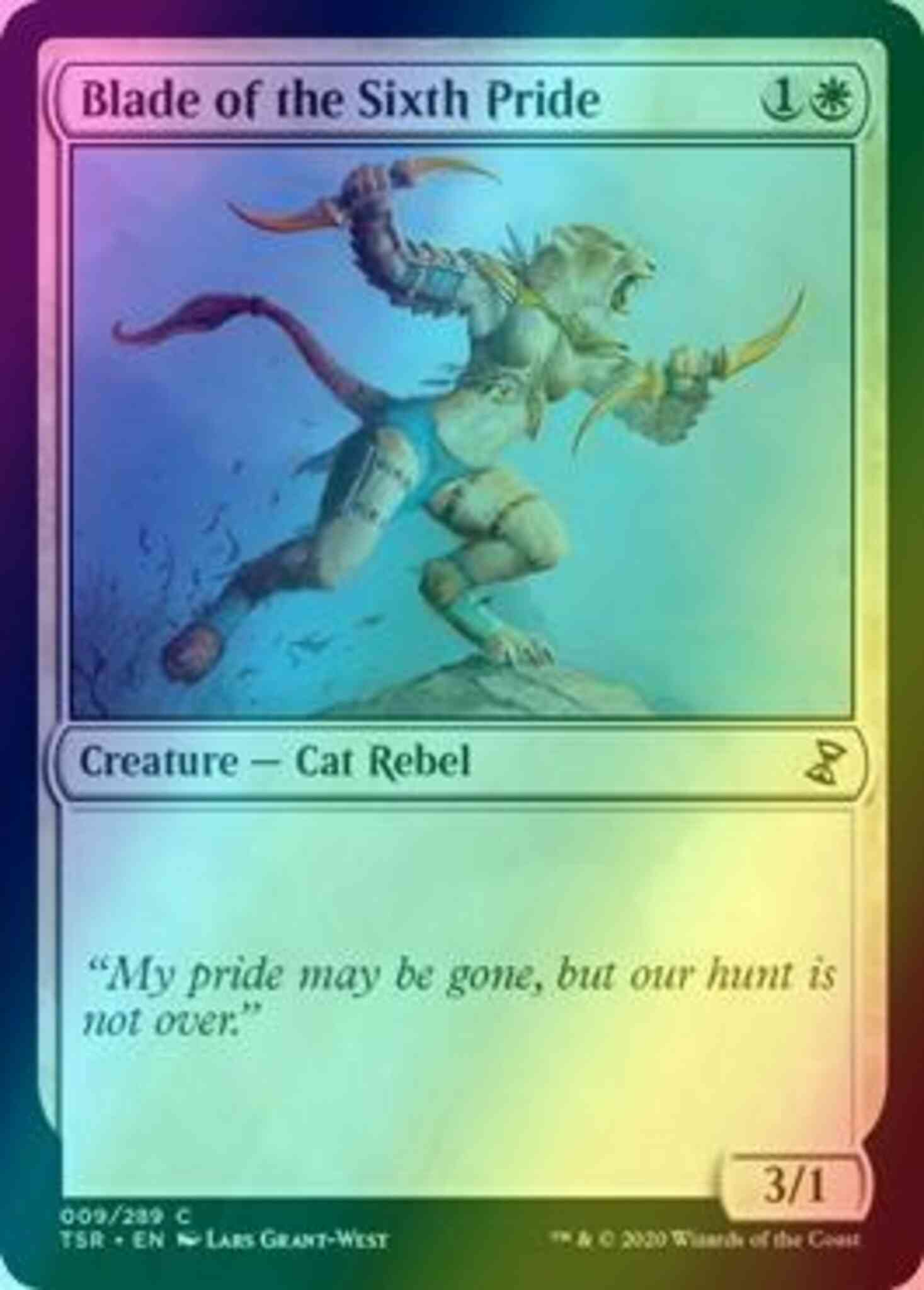 Blade of the Sixth Pride [9] [Time Spiral Remastered] [Foil]