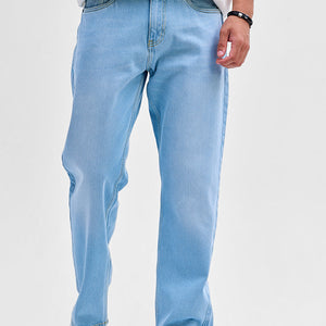 Light Blue Relaxed Fit Jeans