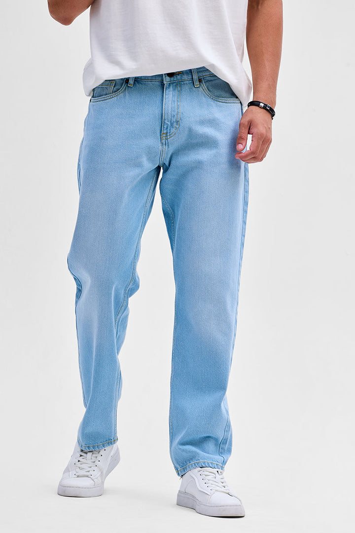 Light Blue Relaxed Fit Jeans