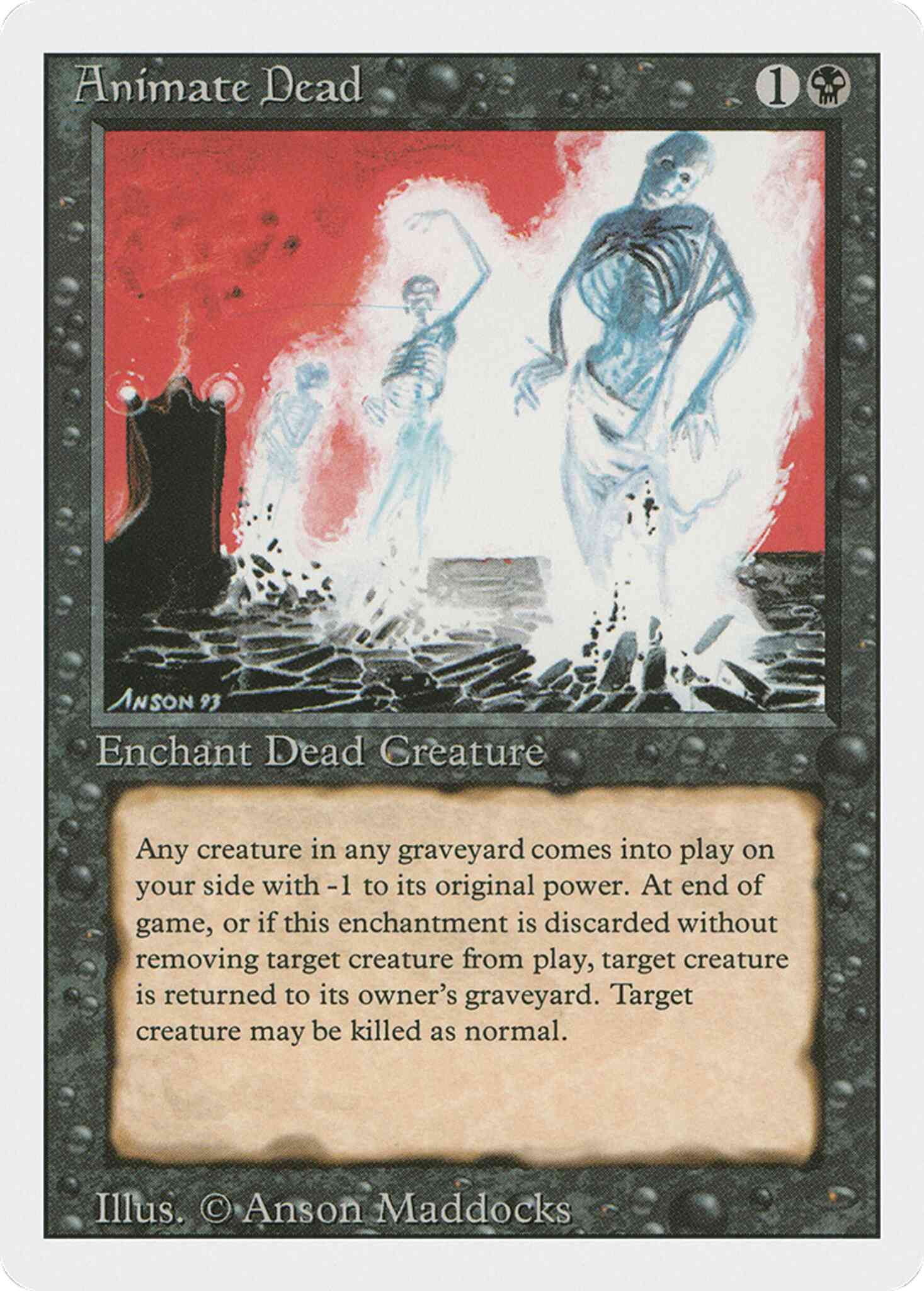 Animate Dead [93] [Revised Edition] [Non-Foil]