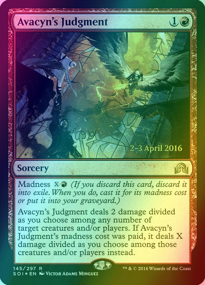 Avacyn's Judgment [145s] [Shadows over Innistrad Promos] [Foil]