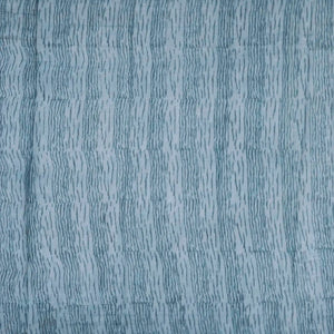 Steel Blue Woven Chanderi Cotton Saree Printed With Annam Motifs