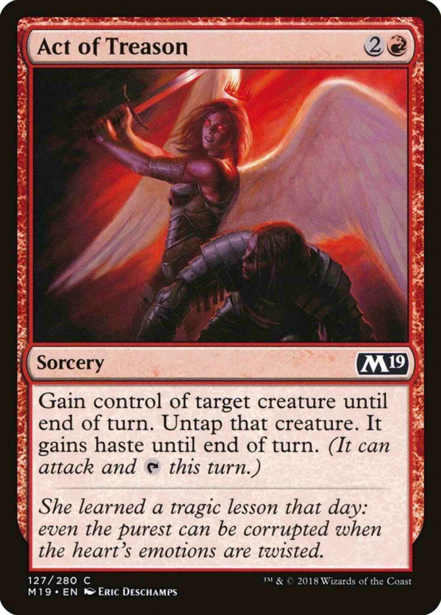 Act of Treason [127] [Core Set 2019] [Non-Foil]