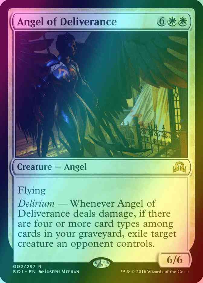 Angel of Deliverance [2] [Shadows over Innistrad] [Foil]