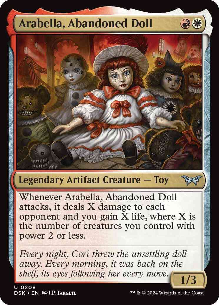 Arabella, Abandoned Doll [208] [Duskmourn: House of Horror] [Non-Foil]