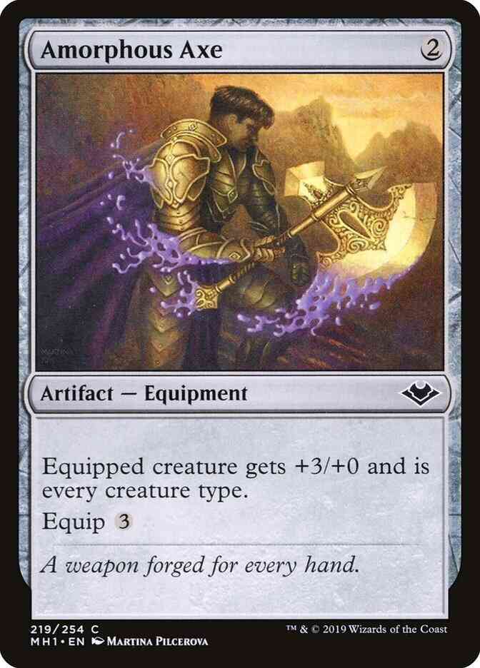 Amorphous Axe [219] [Modern Horizons] [Non-Foil]