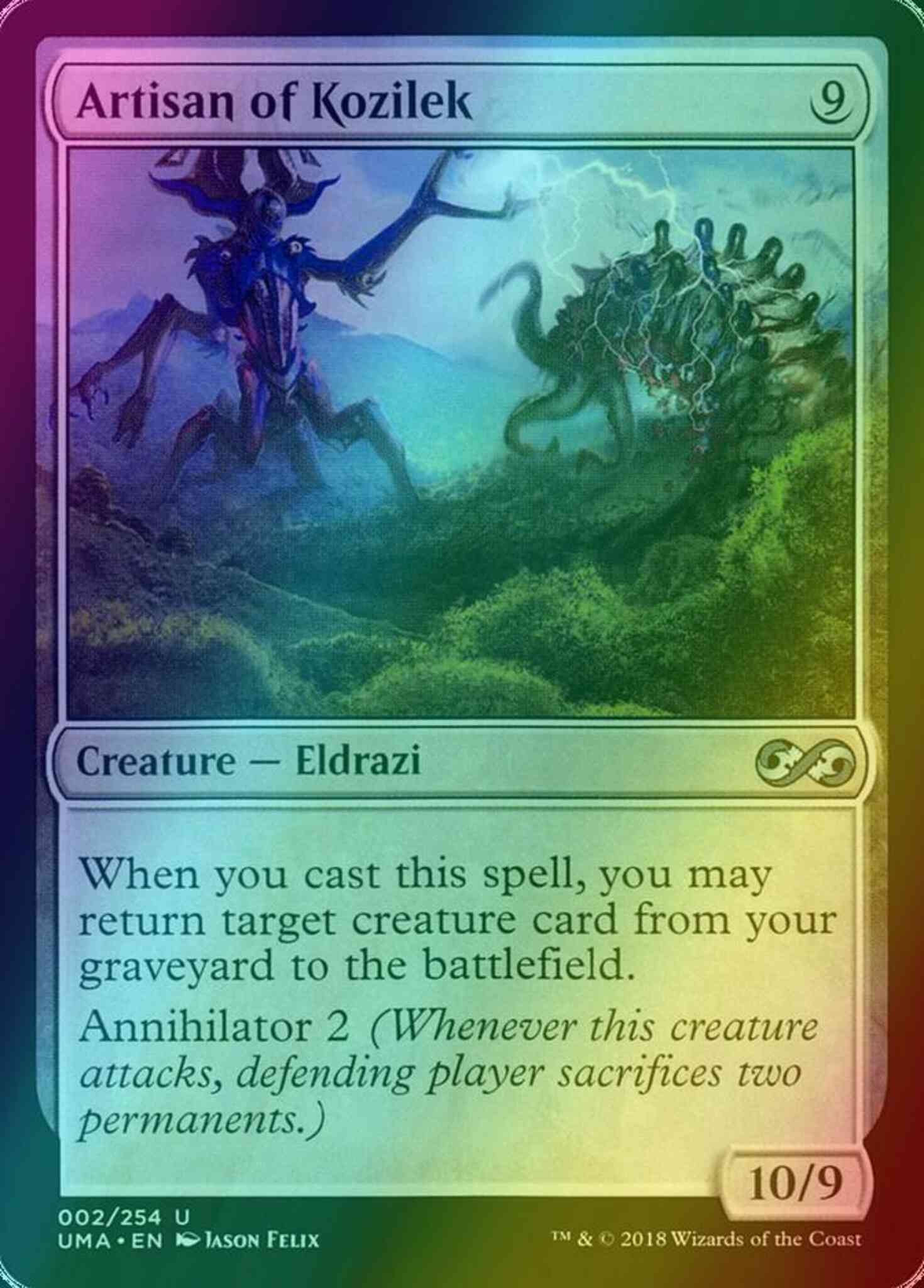 Artisan of Kozilek [2] [Ultimate Masters] [Foil]