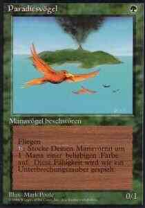 Birds of Paradise - German [187] [Foreign Black Border: German] [Non-Foil]