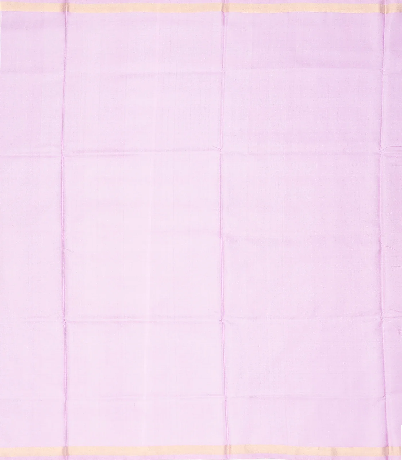 Lavender Handloom Uppada Silk Saree With Floral Buttas & Taupe Pallu