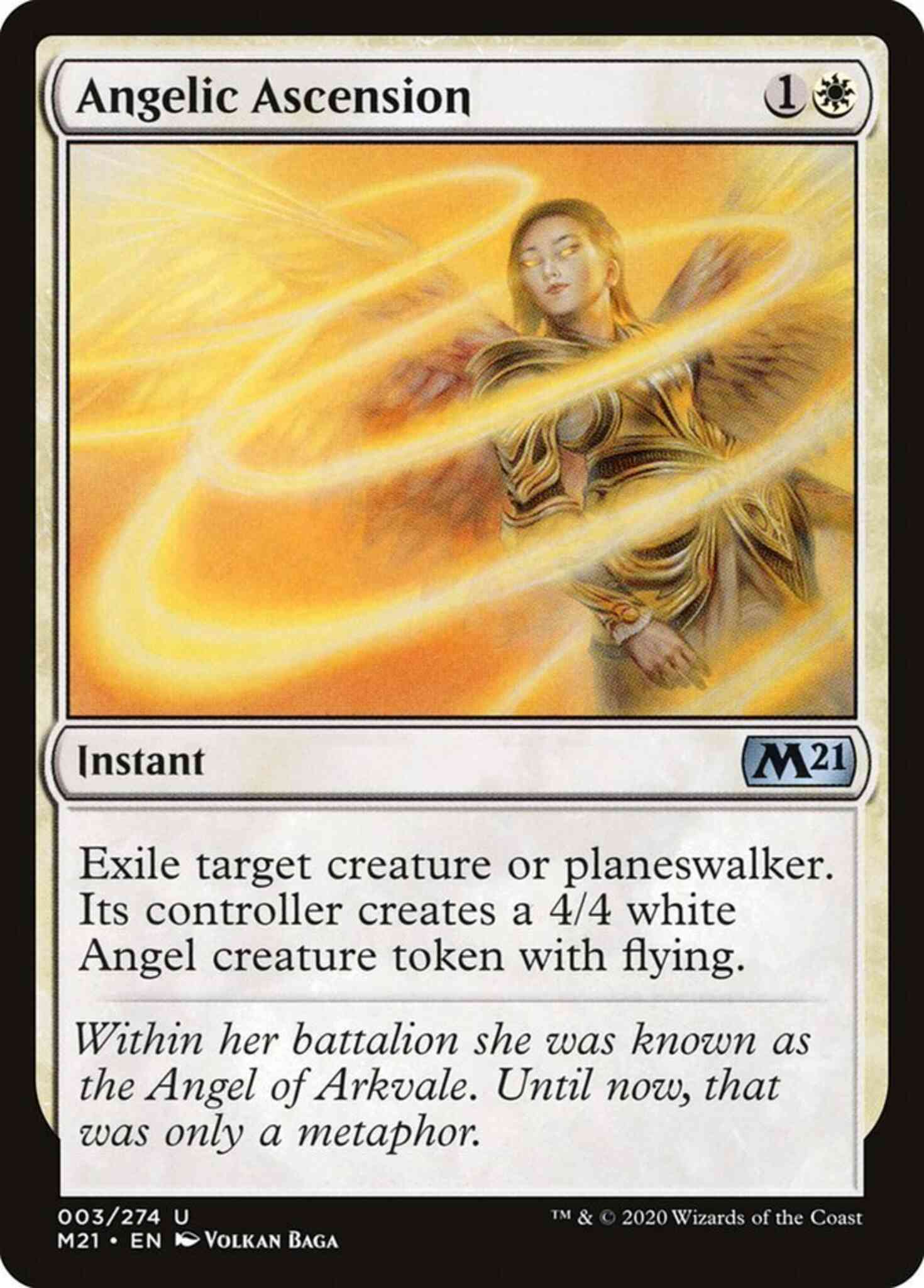 Angelic Ascension [3] [Core Set 2021] [Non-Foil]
