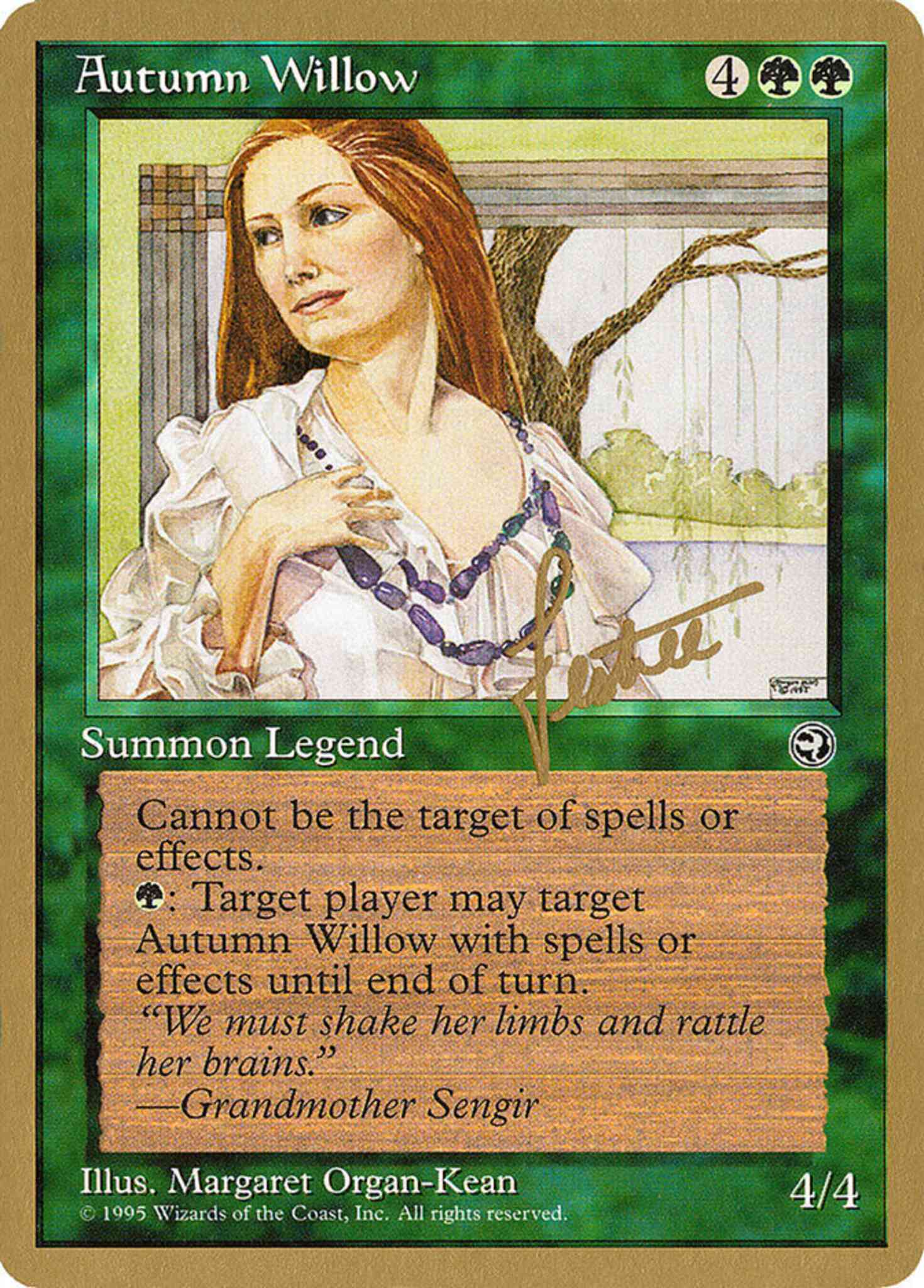 Autumn Willow [bl83] [Bertrand Lestree] [Pro Tour Collector Set] [Non-Foil]