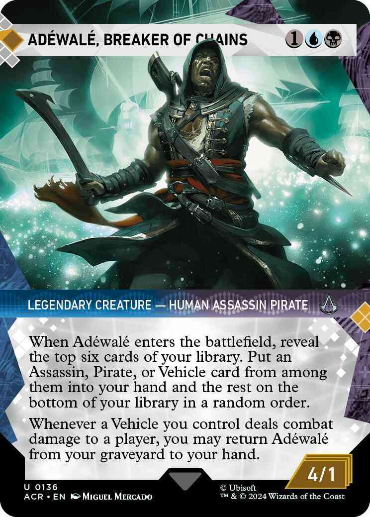 Adéwalé, Breaker of Chains [136] [Memory Corridor Showcase] [Assassin's Creed] [Non-Foil]