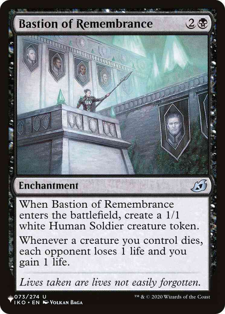 Bastion of Remembrance [IKO-73] [The List] [Non-Foil]