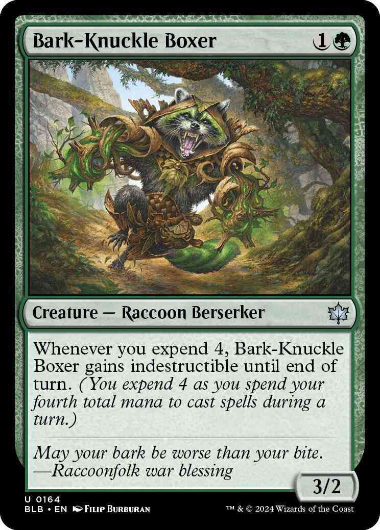 Bark-Knuckle Boxer [164] [Bloomburrow] [Non-Foil]