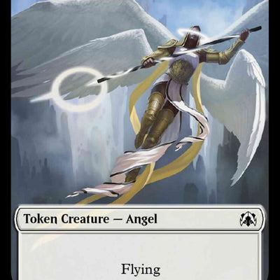 Angel Token (03) // Demon Token (18) [March of the Machine: Commander: Tokens] [Non-Foil]