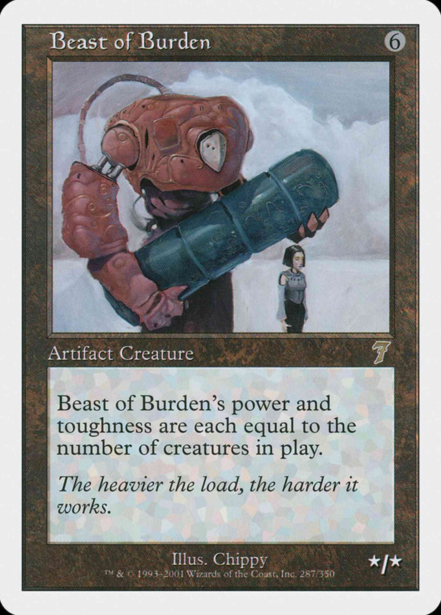 Beast of Burden [287] [Seventh Edition] [Non-Foil]