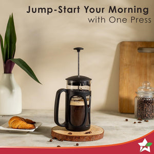 Wonderchef Renewed French Press Coffee & Tea Maker 600 ml |