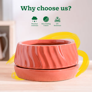 Fallen Angel Ceramic Planter