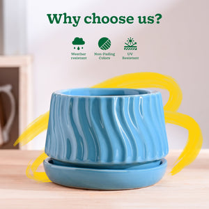 Fallen Angel Ceramic Planter