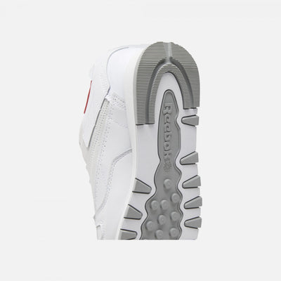Reebok | CLASSIC LEATHER  { WHITE / PURE GREY