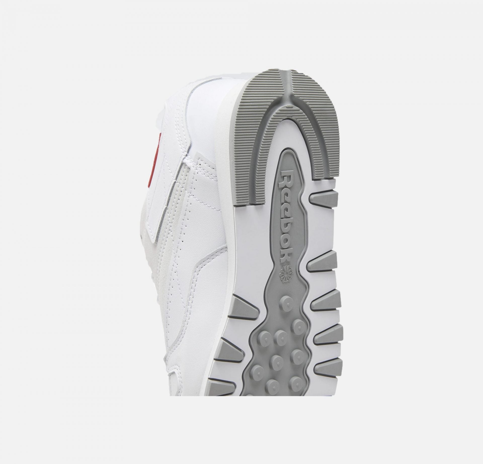 Reebok | CLASSIC LEATHER  { WHITE / PURE GREY