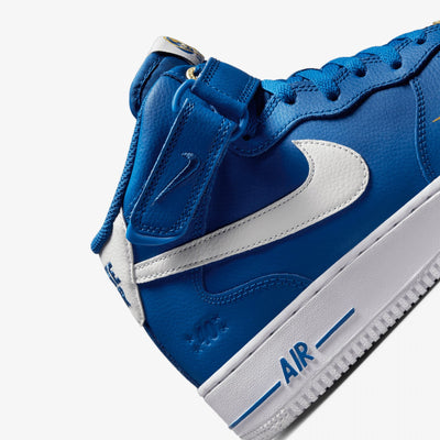 Nike | AIR FORCE 1 MID '07 LV8 { BLUE JAY/YELLOW OCHRE