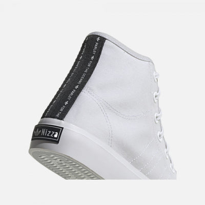 Adidas Originals | NIZZA HI  { CLOUD WHITE
