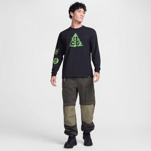 NIKE | ACG LONG-SLEEVE T-SHIRT { BLACK