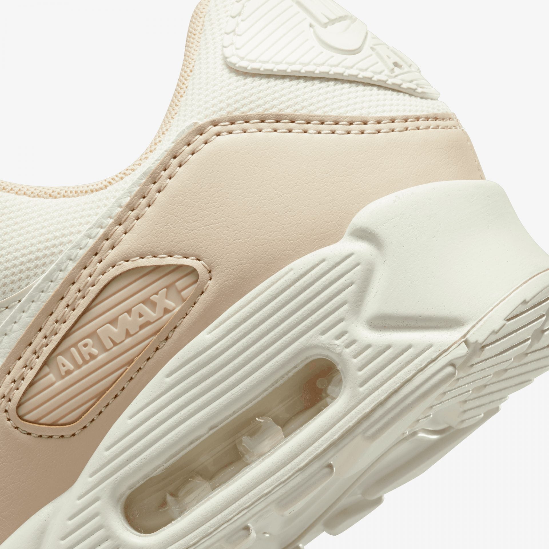 Nike | AIR MAX 90  { PHANTOM/SUMMIT WHITE-SANDDRIFT