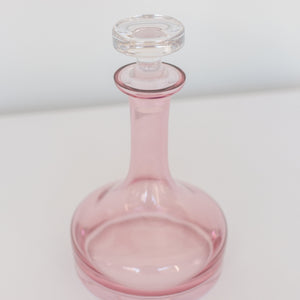 Estelle Colored Decanter- Vogue {Rose}