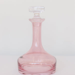 Estelle Colored Decanter- Vogue {Rose}