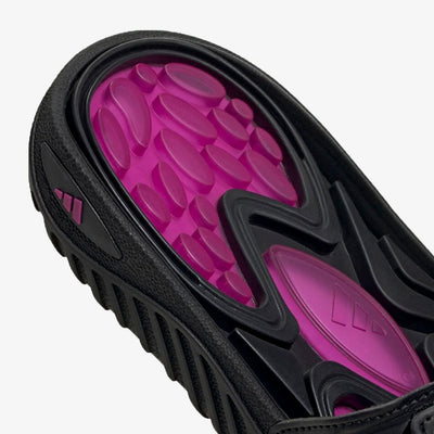 Adidas Originals | REPTOSSAGE SLIDE { CORE BLACK / VIVID PINK