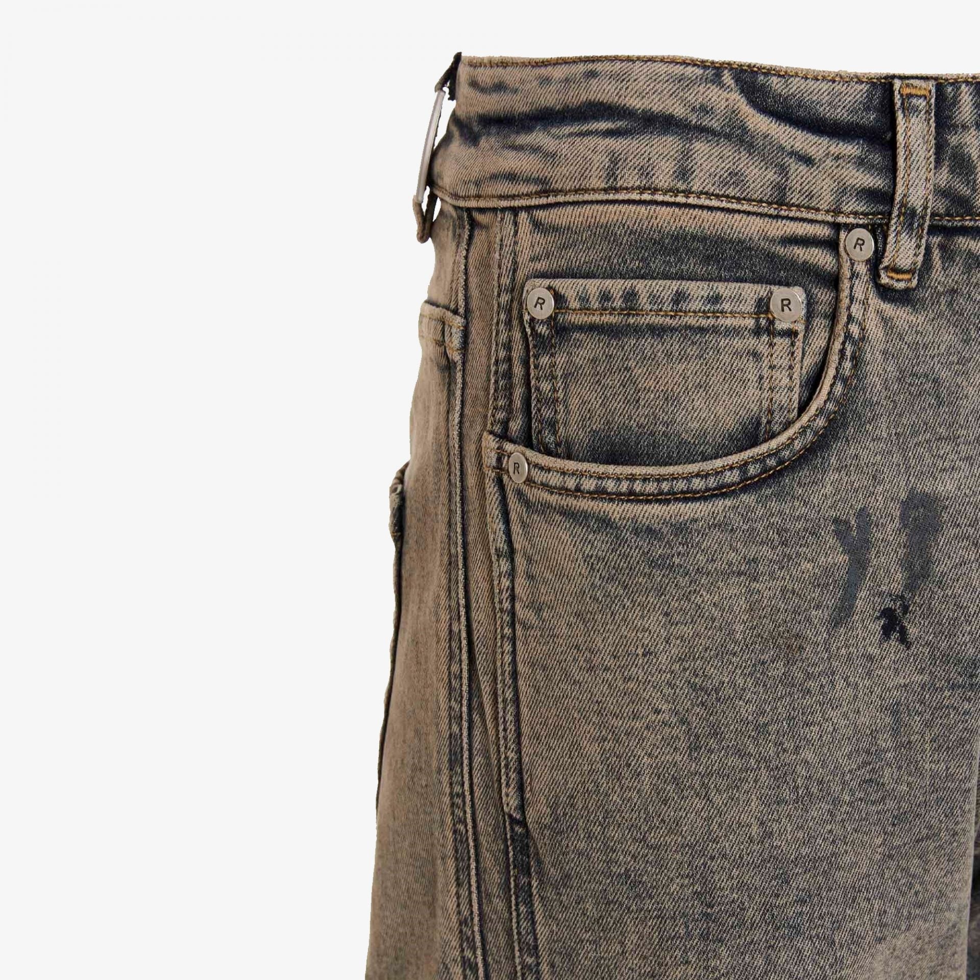 Represent | STRAIGHT LEG DENIM  { DUST BLUE