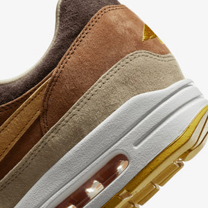 Nike | AIR MAX 1 PREMIUM  { PECAN/YELLOW OCHRE-BAROQUE BROWN