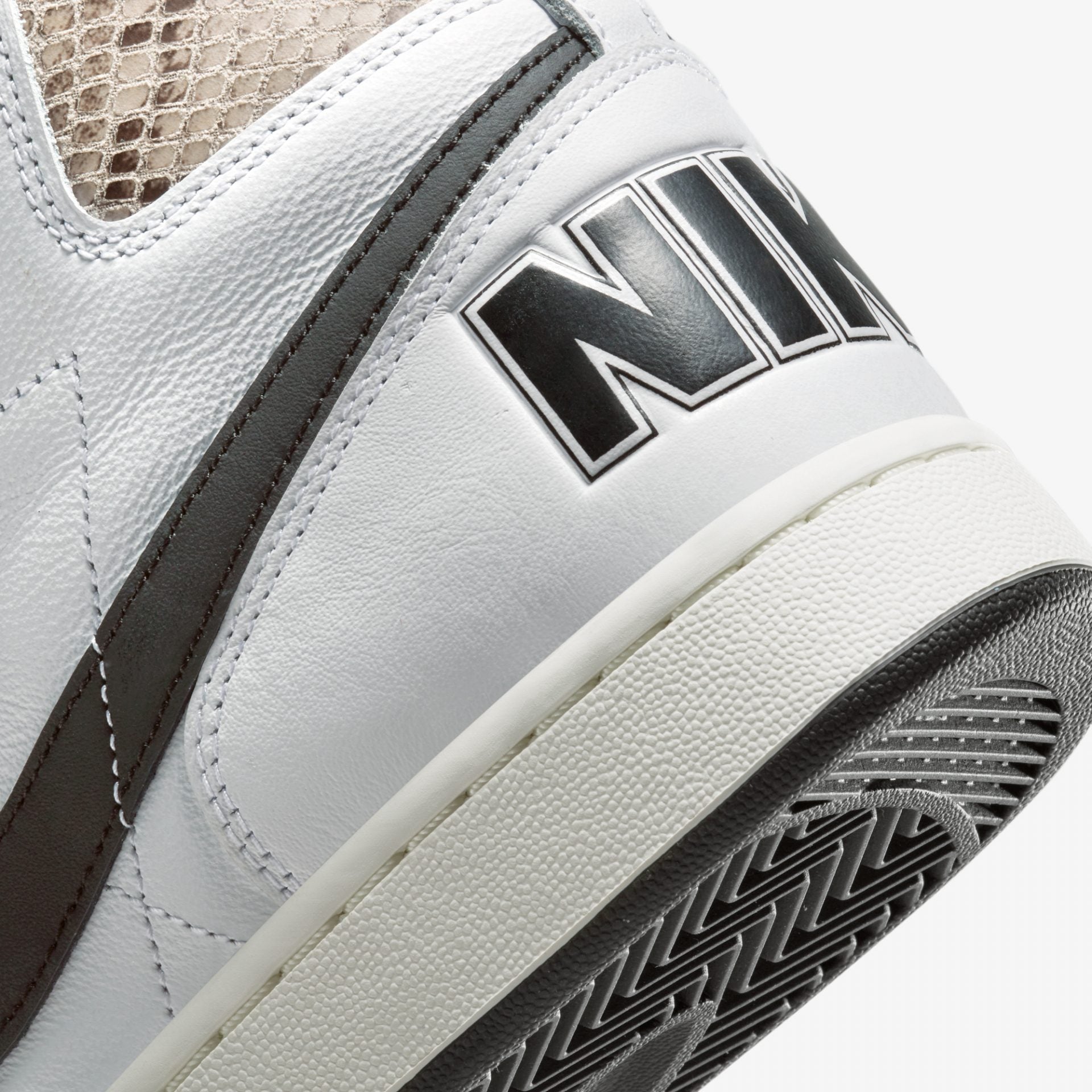 Nike | TERMINATOR HIGH  { WHITE/BLACK-SAIL-COCOA