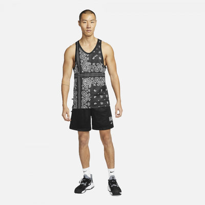 Nike | DRI-FIT KD SLEEVELESS TOP  { BLACK / SUMMIT WHITE
