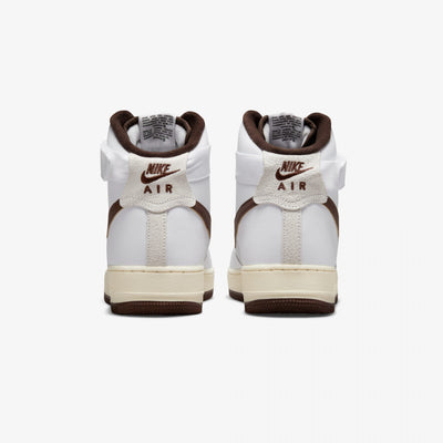 Nike | AIR FORCE 1 HIGH '07 WHITE AND LIGHT CHOCOLATE