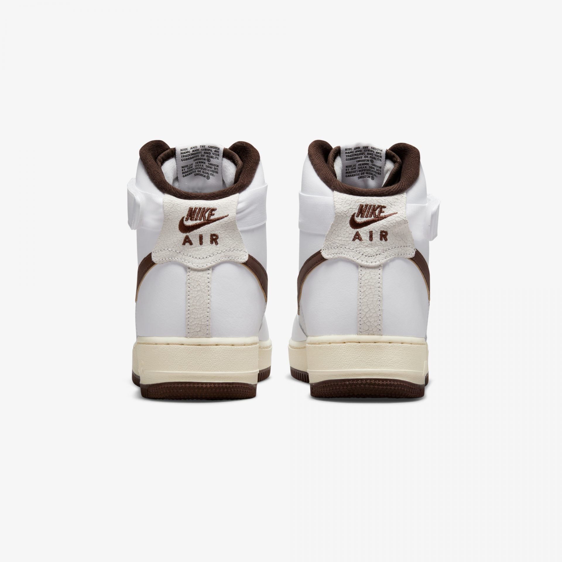 Nike | AIR FORCE 1 HIGH '07 WHITE AND LIGHT CHOCOLATE